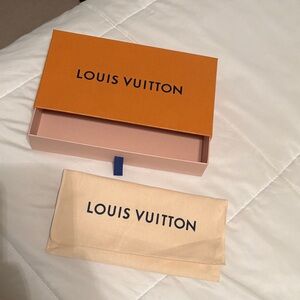 Louis Vuitton Box + Dust Bag